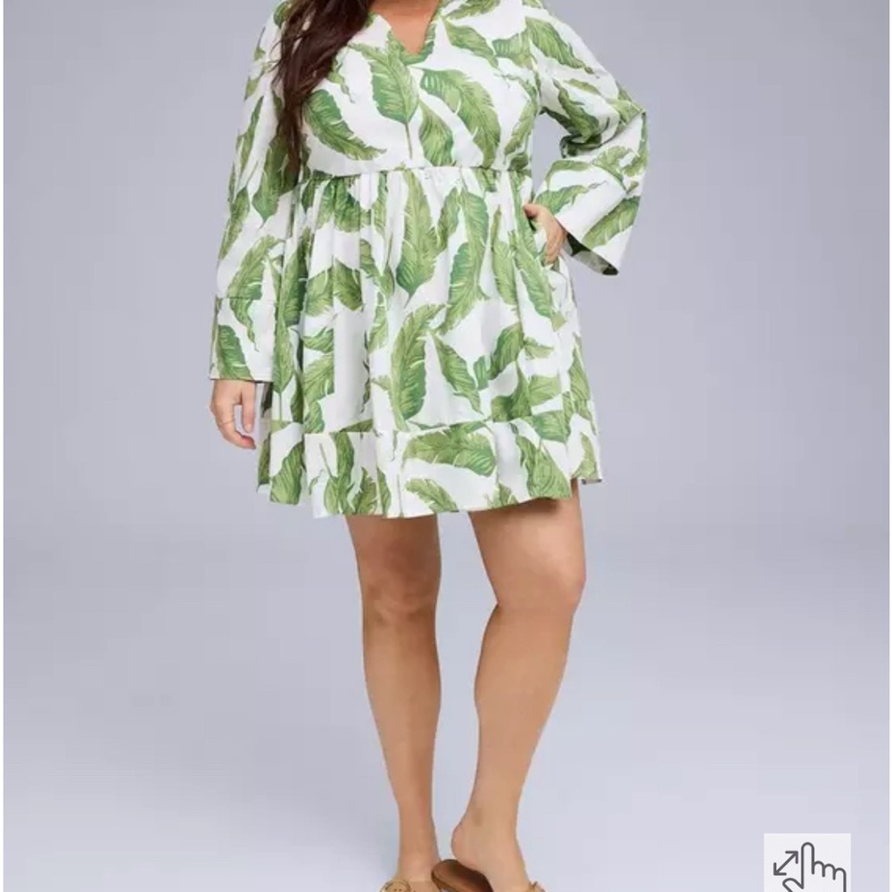 NWT - Torrid Belle Isle Slit Front Mini Dress